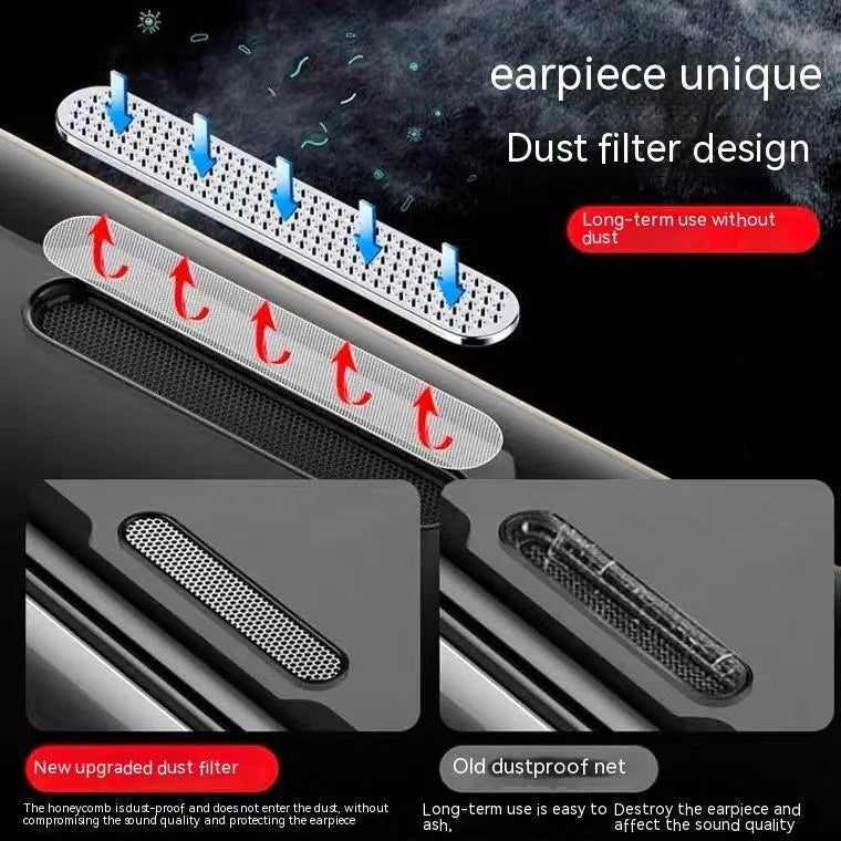 Tempered glass screen protector for iPhone with privacy, blue light, or dustproof film options