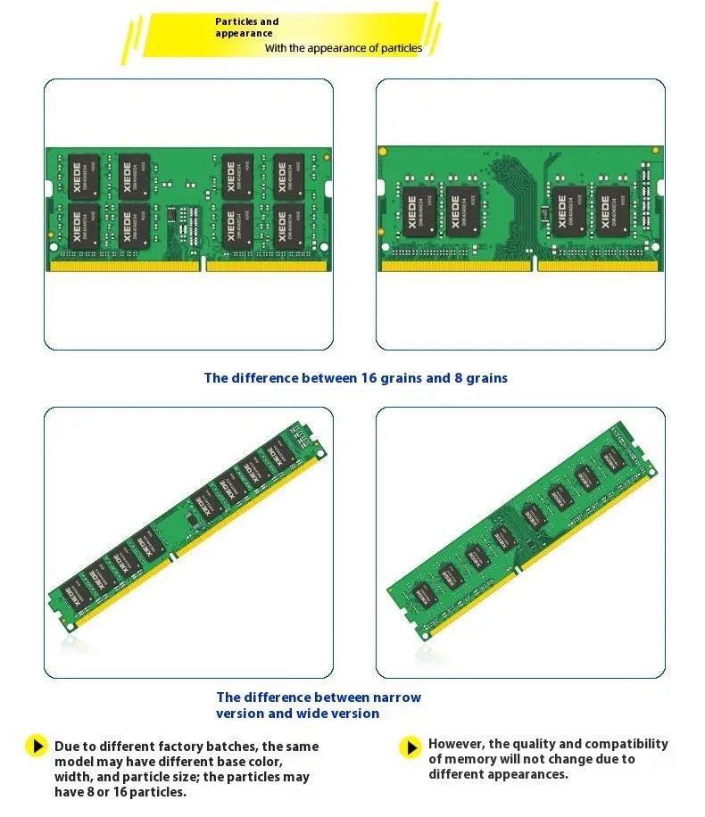4GB DDR3 1600 desktop memory module for AMD compatible systems