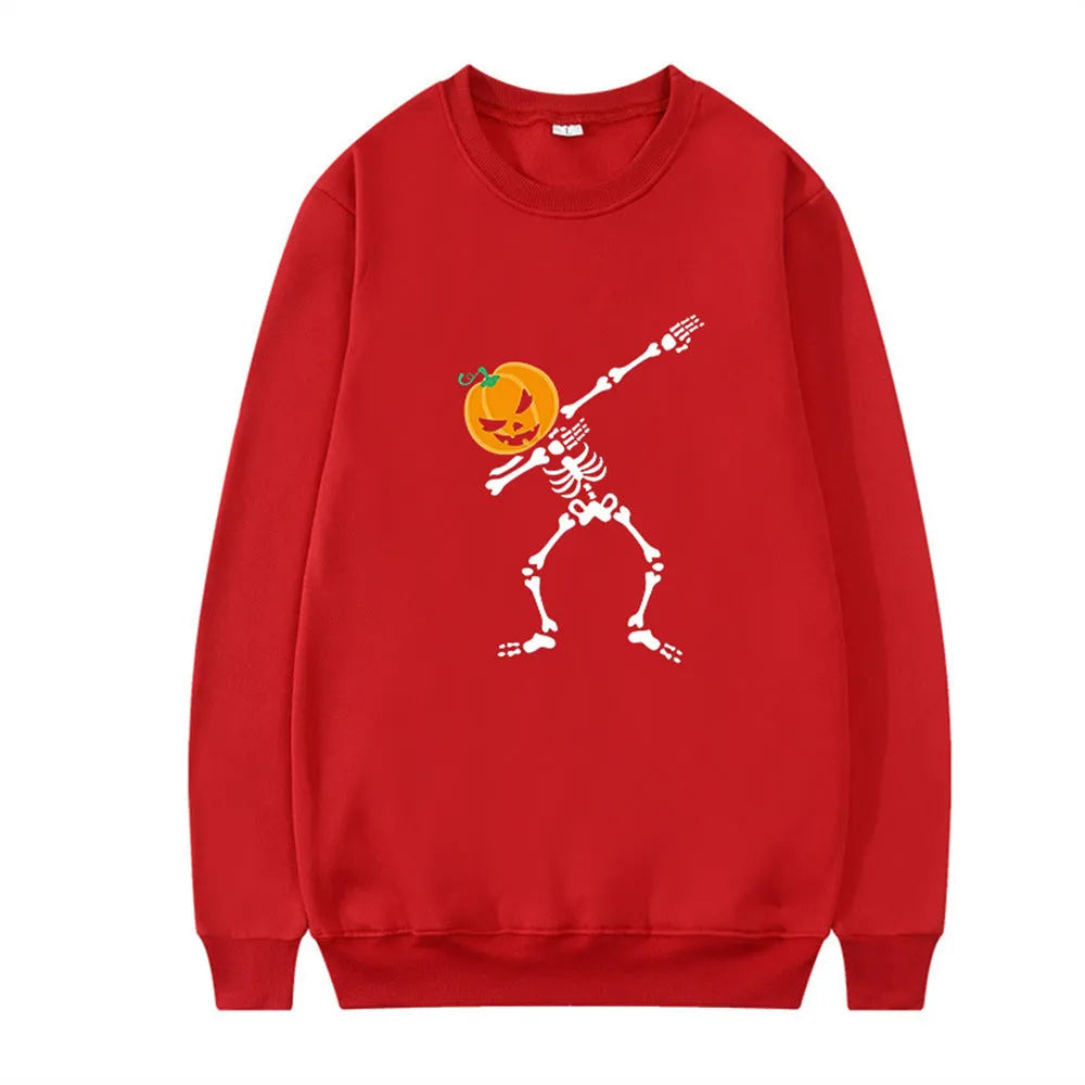 Women's printed cotton crew neck long sleeve top in multiple colour options