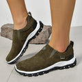 Men's round head thin shoes in various colours showing oversleeves design and rubber sole