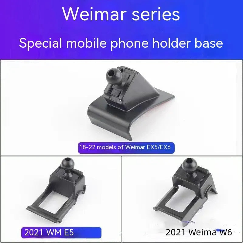 GOODWAY dashboard mobile phone bracket with 360-degree rotation for vehicle models