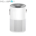 White HUIQIMEI desktop air purifier with H13 HEPA filter, 169x169x281mm, USB powered