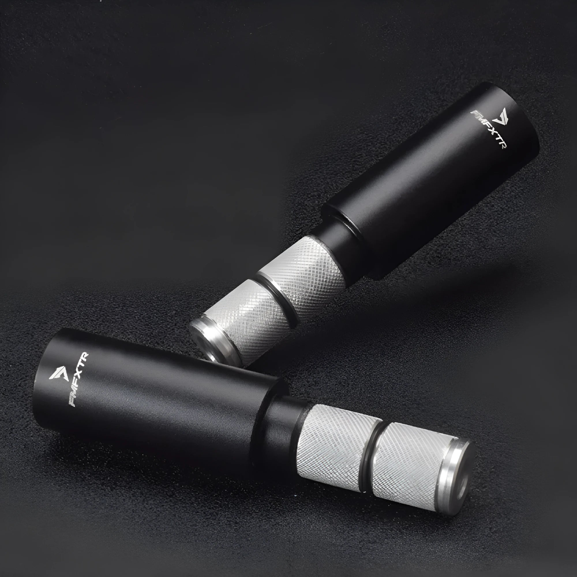 Aluminium alloy folding bicycle handlebar extender pair with 15-20mm adjustment range