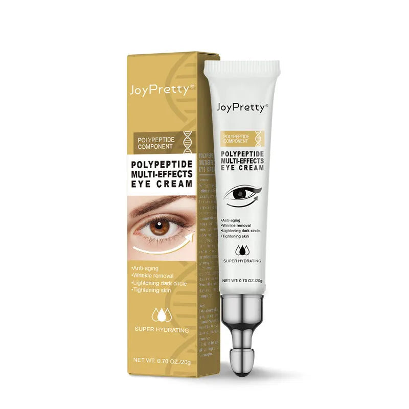 Tube of peptide anti-dark circle eye cream for reducing puffiness, 20g