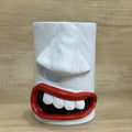 Resin desktop tissue box holder ornament in funny tissue paper holder colour, American-style design.