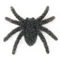 Spider silk webbing half face plastic mask with lace ties for Halloween parties