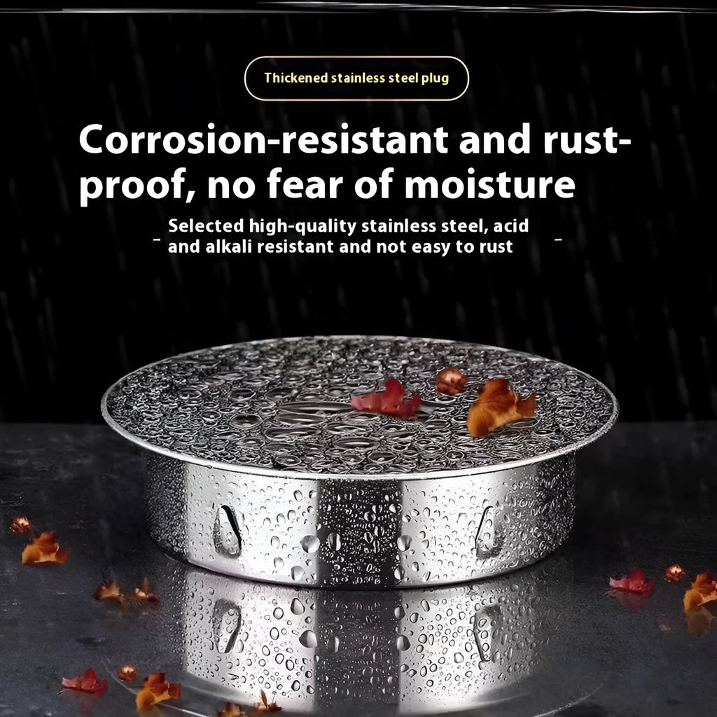Stainless steel floor drain deodorant seal cover with modern design for bathroom and kitchen drainage