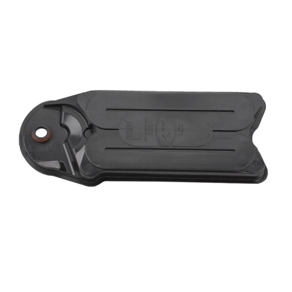 Black automotive crankcase ventilation filter for engine blow-by gas filtration
