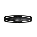 Black nylon child safety seat buckle replacement part for 5-point harness systems