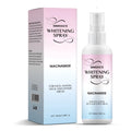 100ml whitening spray bottle for skin brightening with sweat-proof formula