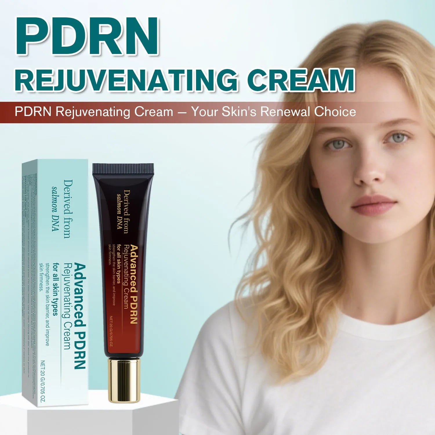 20ml tube of Skin-Activating Cream for hydrating, moisturising and firming wrinkle care
