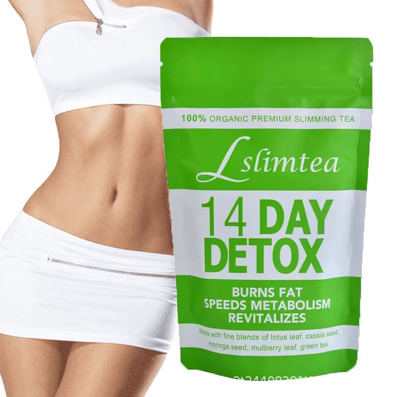 14-day herbal detoxification diet tea pack with 3g sachets for weight loss support programme