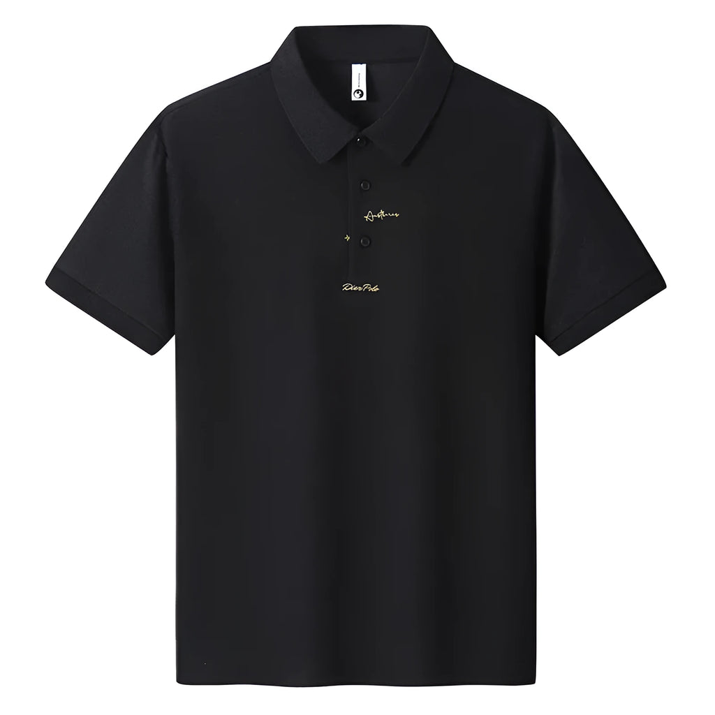 Men's loose fit cotton T-shirt in multiple colours on a hanger