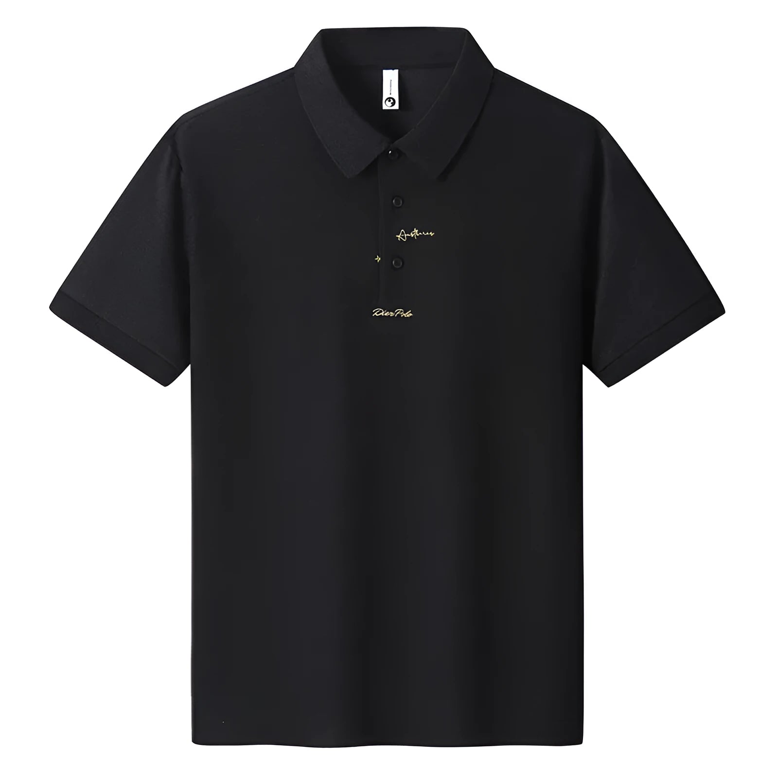 Men's loose fit cotton T-shirt in multiple colours on a hanger