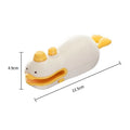Small yellow duck rechargeable sealing machine with animal jacquard texture and included charging cable