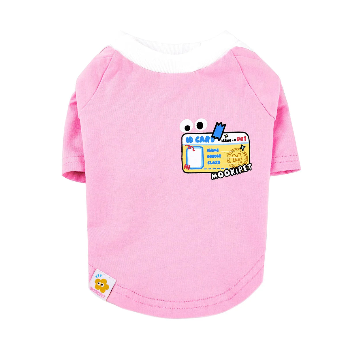 Thin pink or blue pet clothing for Schnauzers, small dogs and cats, 95% cotton 5% spandex, sizes XXS to XXL