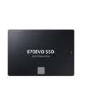 Samsung 870 EVO 2.5-inch SATA internal solid state drive for storage upgrade.