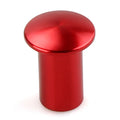 Aluminium alloy handbrake cap in gold, silver, black, blue, and red colour options