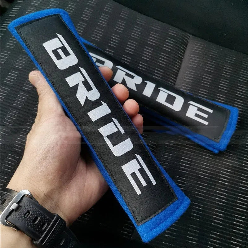 Car shoulder seat belt sleeve in cotton with 4.5cm thick sponge cloth padding for interior protection