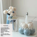 Finished balloon bouquet cake DIY material package with round cake-shaped balloon base for celebration decorations