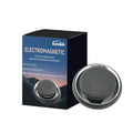 Black square portable car deicing instrument for melting windscreen ice and snow.