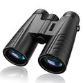 Black 12x42 binoculars with high power HD view for outdoor sport and travel