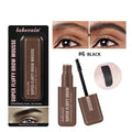 Eyebrow cream mousse tube with six colour shade options for eyebrow shaping