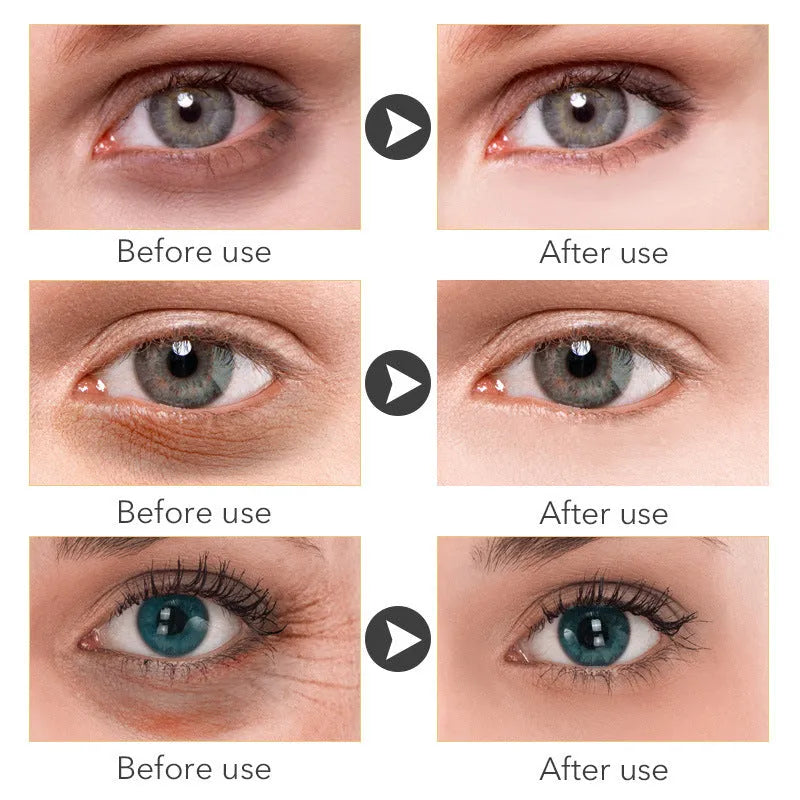 30ml women's eye cream in pump bottle for reducing dark circles and puffiness