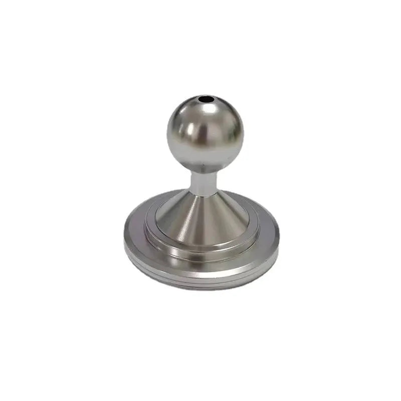 Aluminium alloy instrument panel accessories in black and silver finishes for universal dashboard mounting