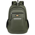 Men's casual Oxford cloth backpack in grey, black, green, or blue colour with breathable design