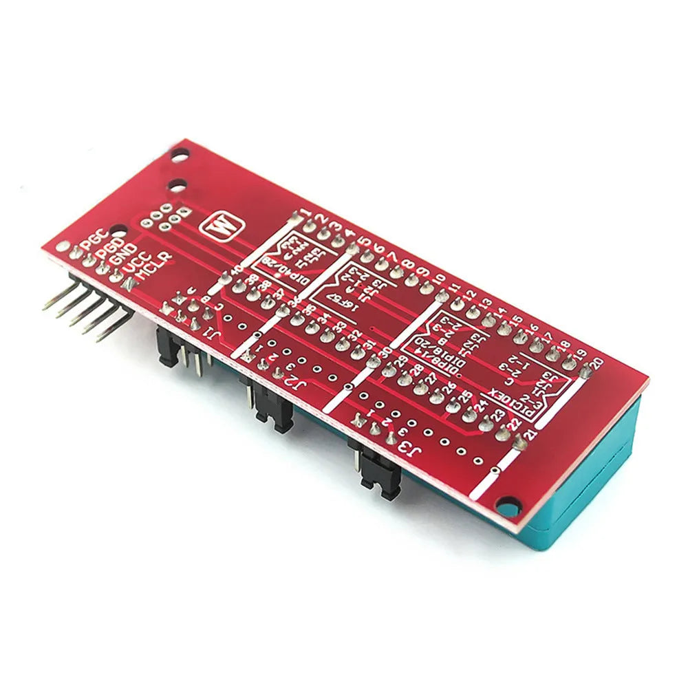 Offline PIC microcontroller programmer burner with ICD2, KIT3, and KIT3.5 burning sockets