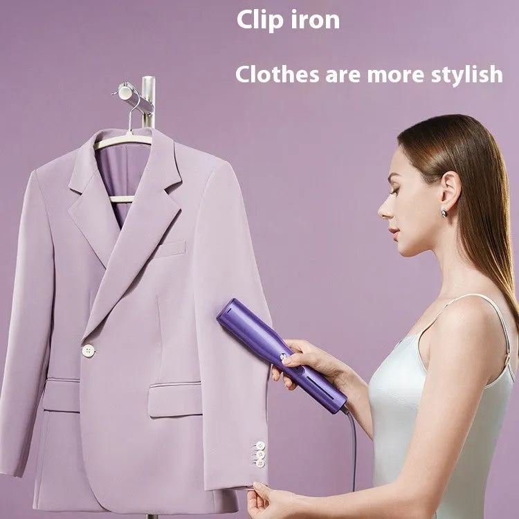 Handheld garment steamer portable pressing machine with AI temperature control and UK plug option