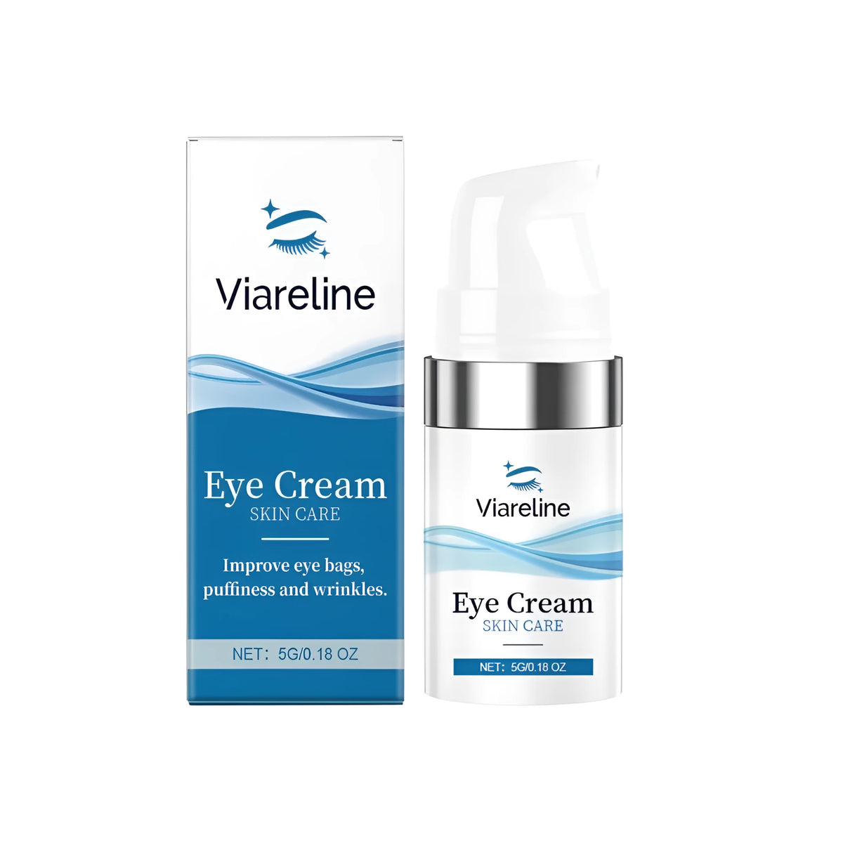 5g tightening and anti-wrinkle eye lotion with hyaluronic acid and acetyl hexapeptide-8