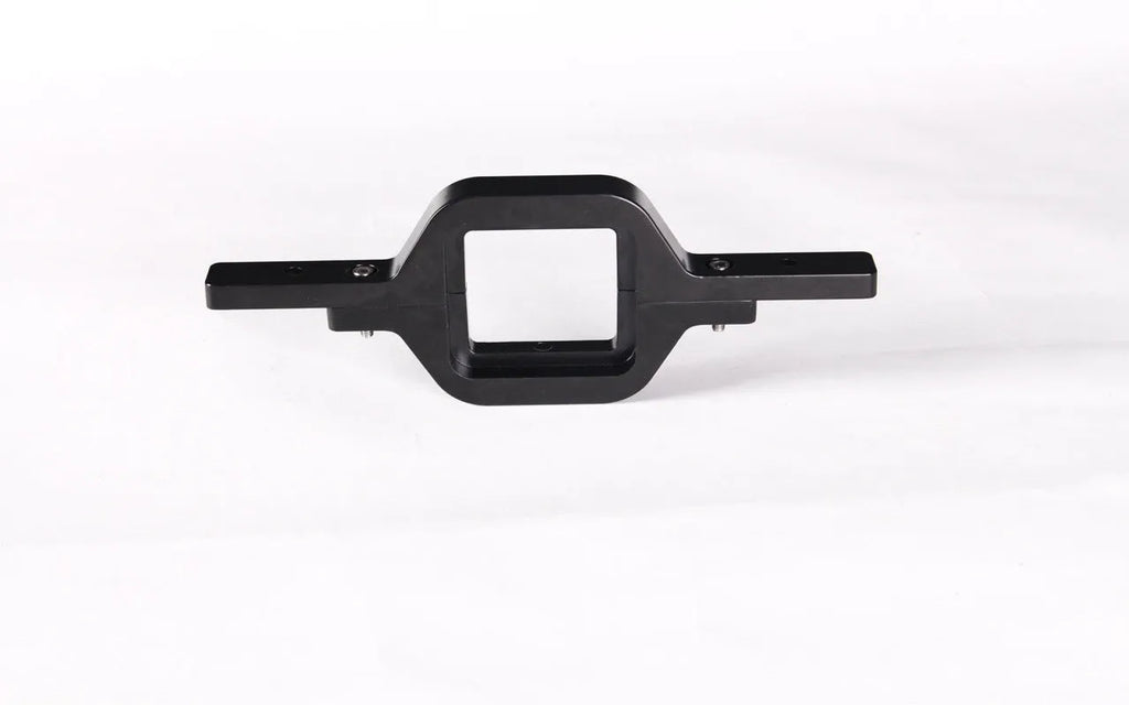 Black steel trailer hook lamp holder bracket for off-road vehicle modification and towing applications