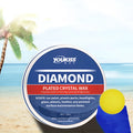 200ml blue solid car wax with palm wax and carnauba wax for car paint, glass, tyres and headlights