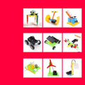 DIY plastic building blocks science experiment teaching aid for children ages 7-14 measuring 29×22×4 cm
