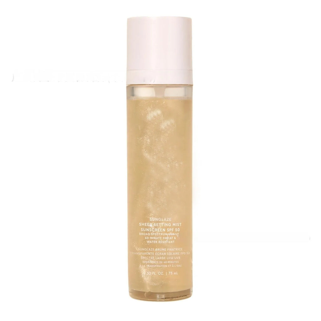 75 ml bottle of light texture moisturising face spray and toner on a white background.