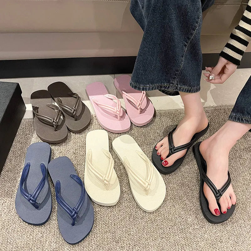 Men's casual flip flops with PVC toe-covering design and injection moulded soles in multiple colour options