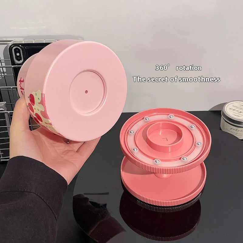 Rotating cosmetic brush storage barrel in Japanese style with 18 litre capacity
