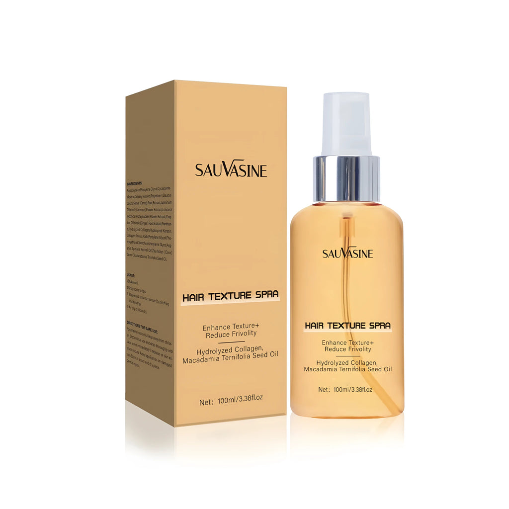 100 ml haircare spray bottle for frizz reduction and scalp moisturising with fine mist pump