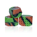 Camouflage pattern silicone facial exercise balls for jaw training and masseter muscle workouts