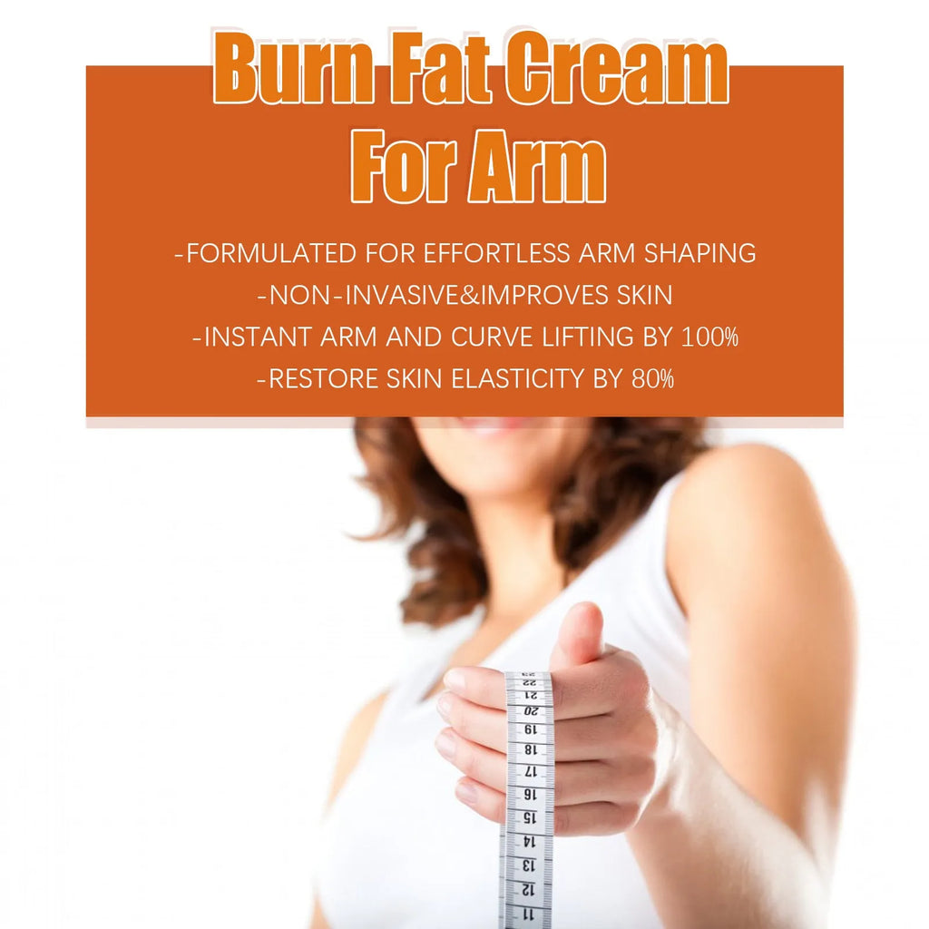 20g tube of body care cream for arm firming with botanical ingredients