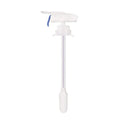 Electric water pumping device with silicone straw for milk and juice transfer