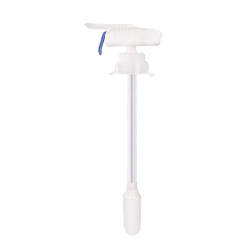 Electric water pumping device with silicone straw for milk and juice transfer