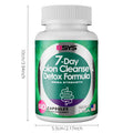 7 day colon cleanse and detox formula bottle containing 60 capsules for short-term colon support