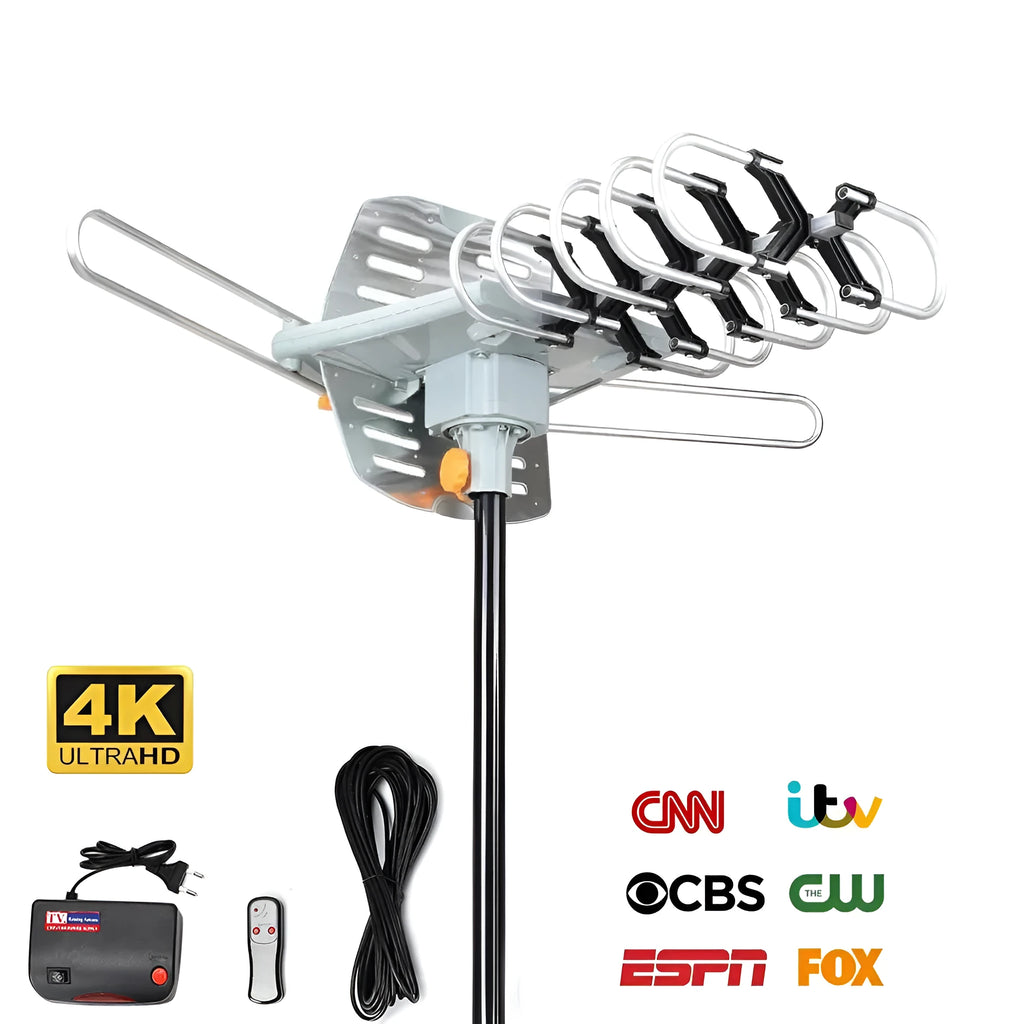 GR-1002 outdoor rotatable television antenna for digital broadcasting reception