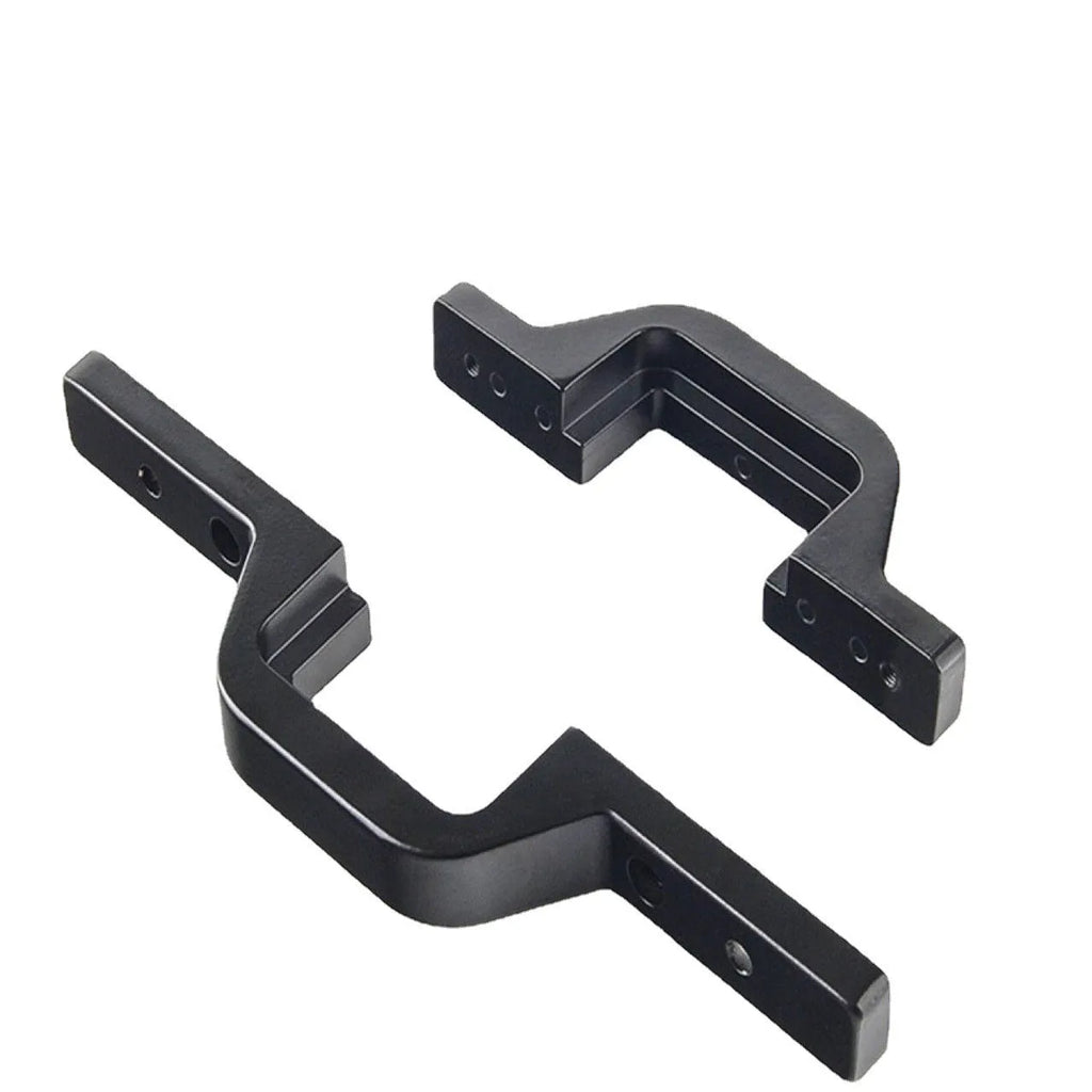 Black steel trailer hook lamp holder bracket for off-road vehicle modification and towing applications
