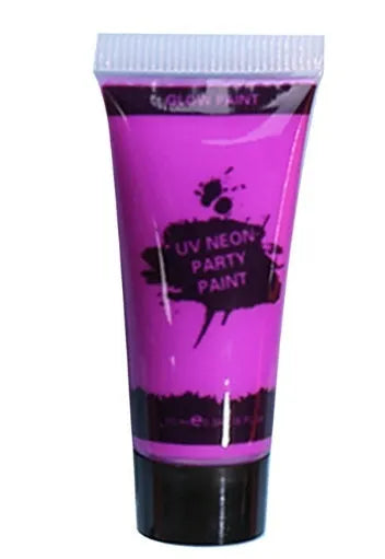 25ml bottle of neon face and body paint in non-toxic gouache formula