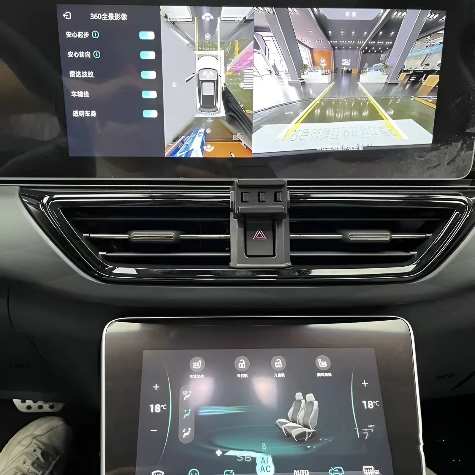 GOODWAY dashboard mobile phone bracket with 360-degree rotation for vehicle models