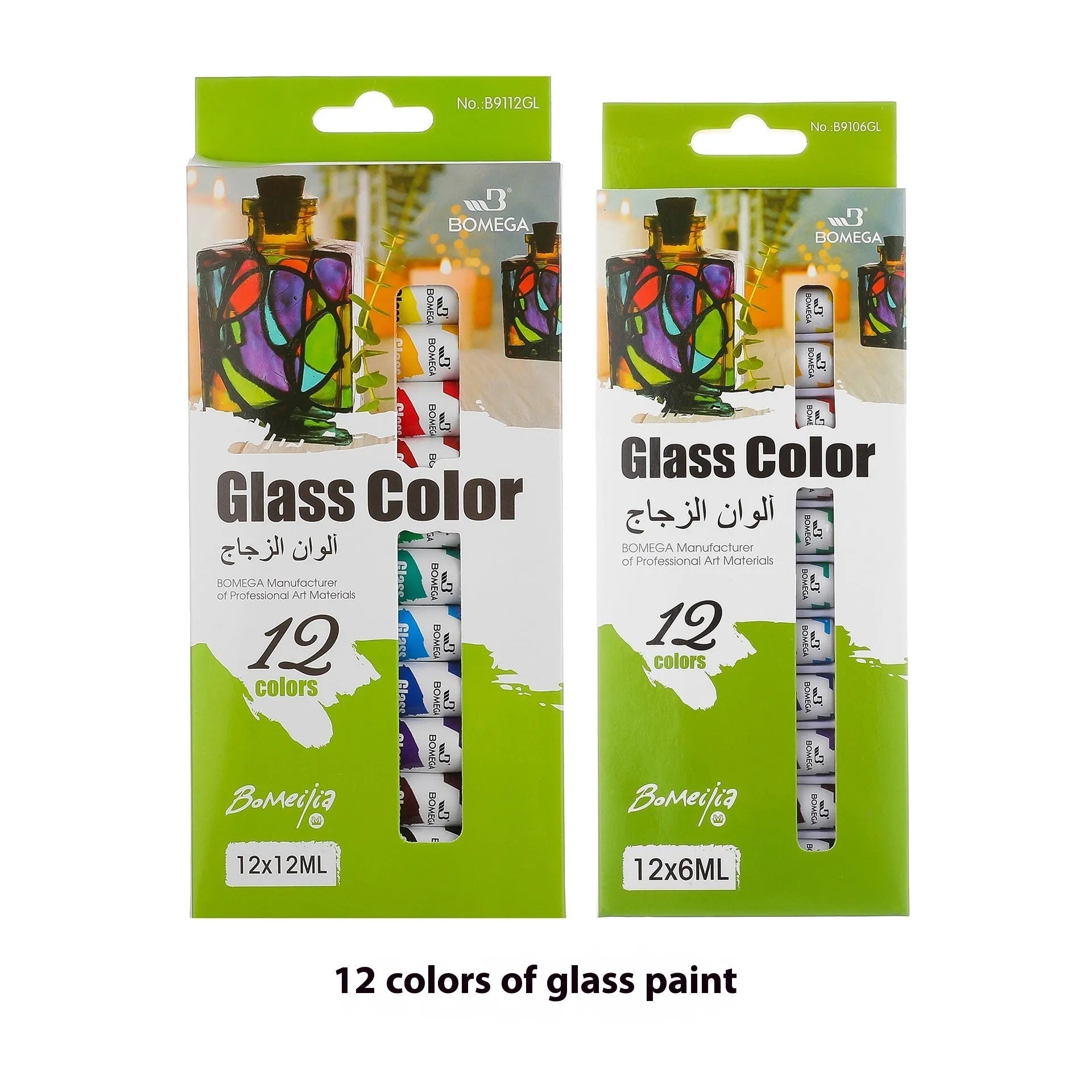 Multi-medium artist pigment paint set with tubes for six painting techniques including acrylic, gouache and watercolour